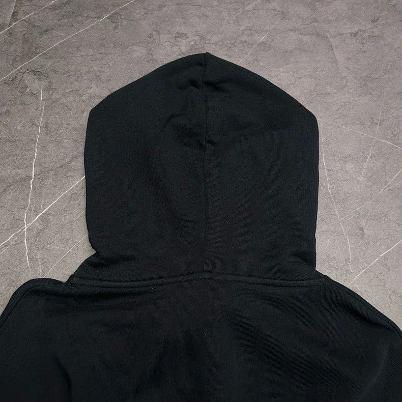 Balenciaga Balenciaga Black and white LOgo hooded sweatshirt Size US M / EU 48-50 / 2 - 7 Thumbnail