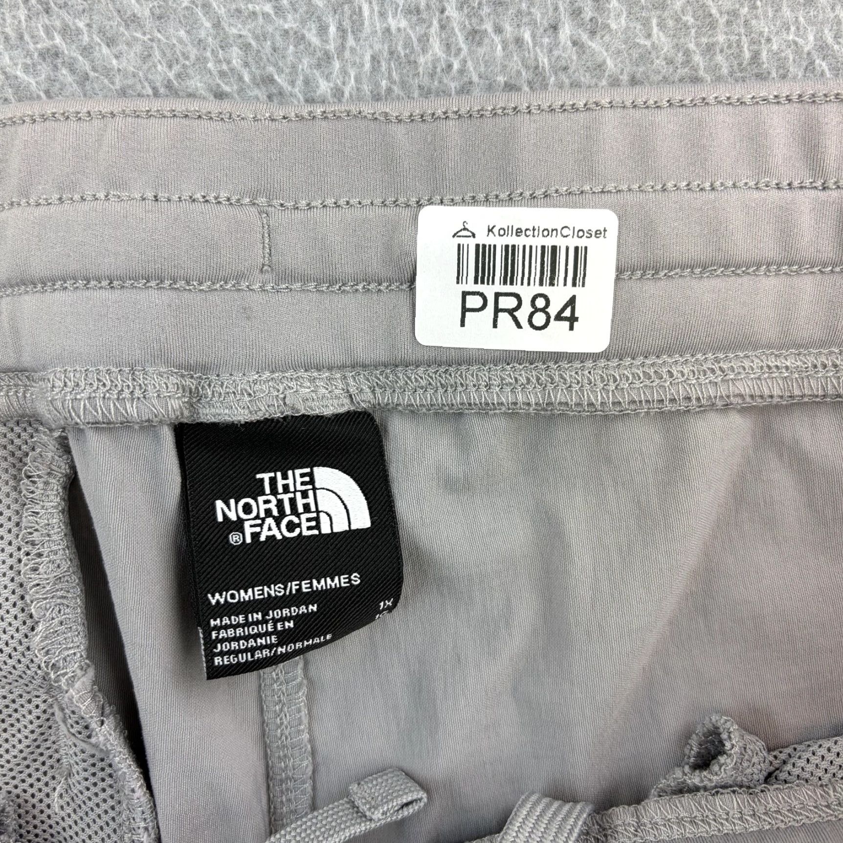 The North Face The North Face Pants Womens 1X Gray Jogger Elastic Pocket Zip Pocket Plus Slim Tapered Leg Activewear Hiking Travel 26.5 Inseam Womens Size 40" / US 18 - 5 Thumbnail