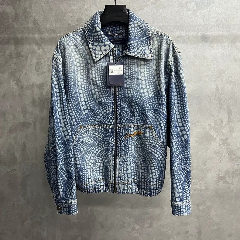 Louis Vuitton Louis Vuitton Blue co-branded pumpkin-monogrammed embroide Size US M / EU 48-50 / 2 - 1 Thumbnail