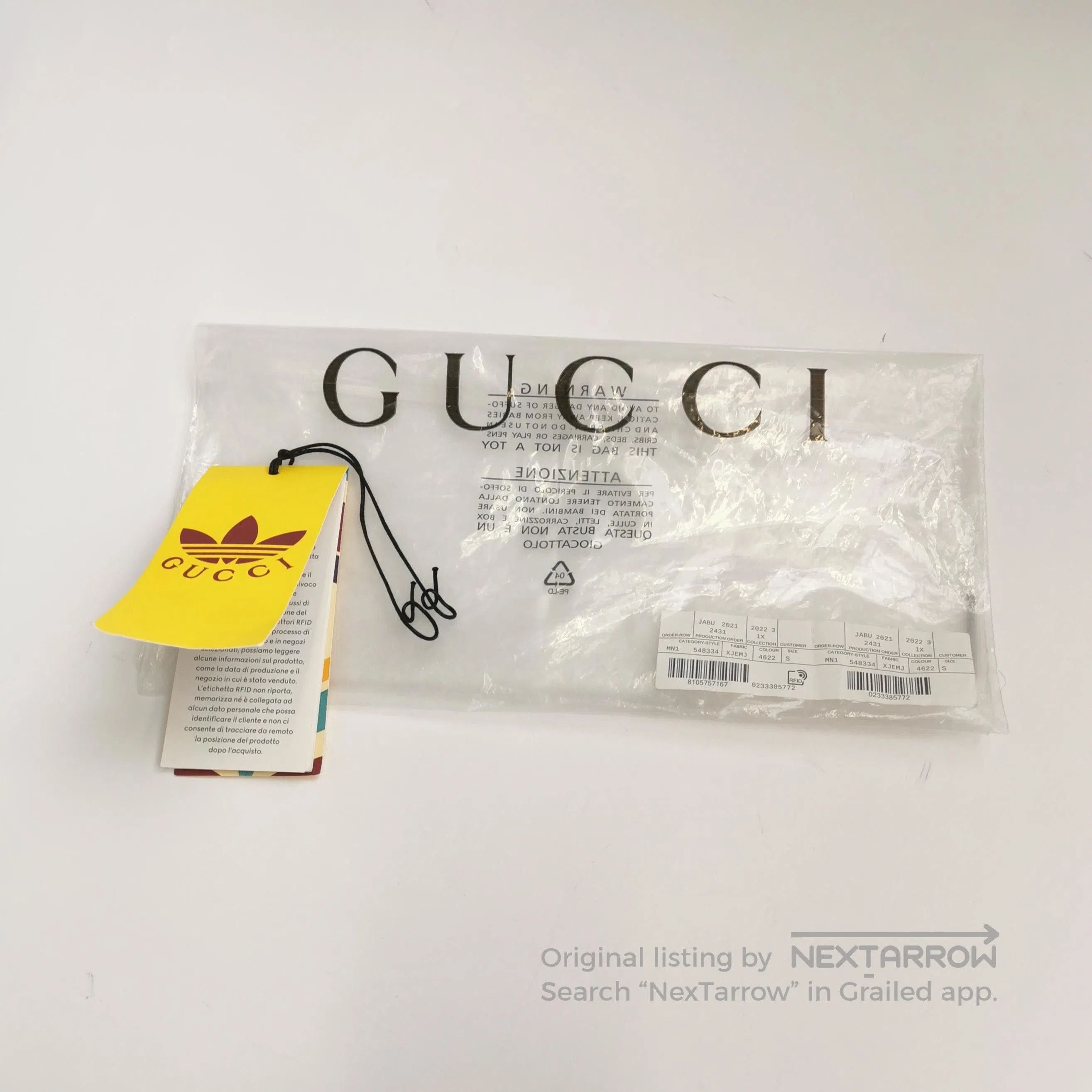 Gucci Gucci XXL Cotton Logo Print Crewneck T. Size US S / EU 44-46 / 1 - 1 Thumbnail