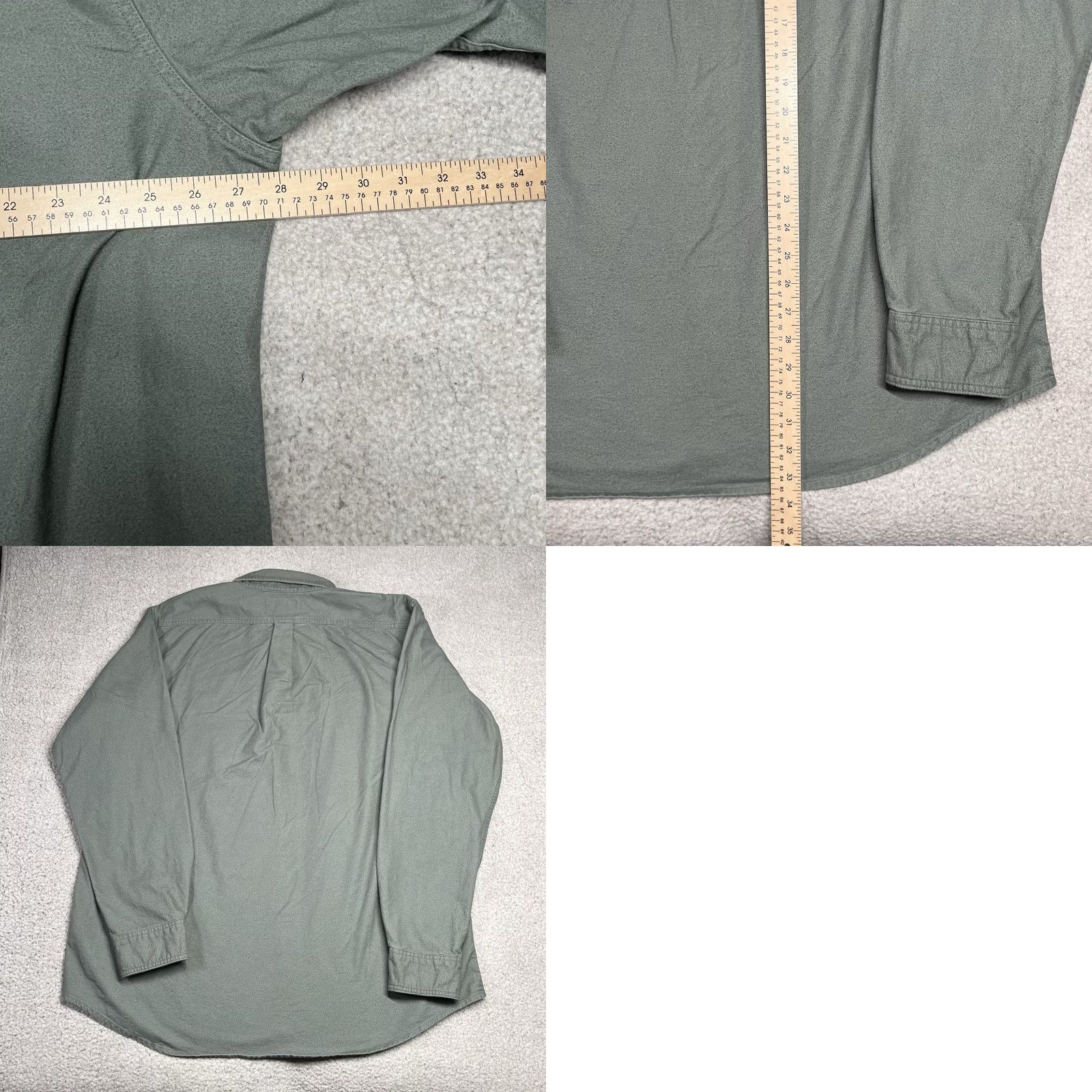 Filson Filson Shirt Mens 2XL Green Cotton Long Sleeve Button Outdoor Field Flannel Work Size US XXL / EU 58 / 5 - 9 Thumbnail