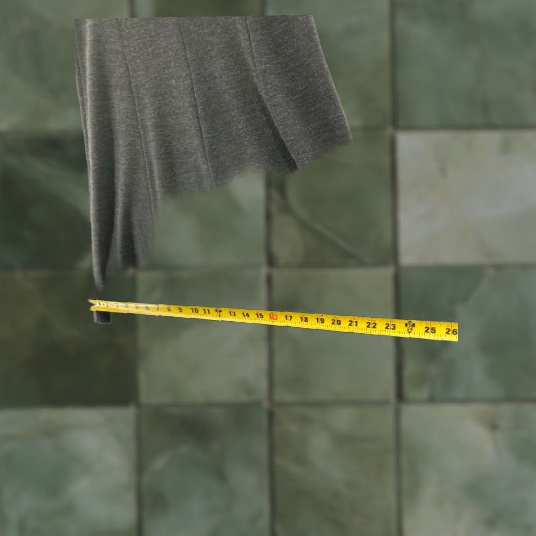 Banana Republic Banana Republic Womens Gray Wool Blend Skirt Size 2 Size 26" / US 2 / IT 38 - 4 Thumbnail