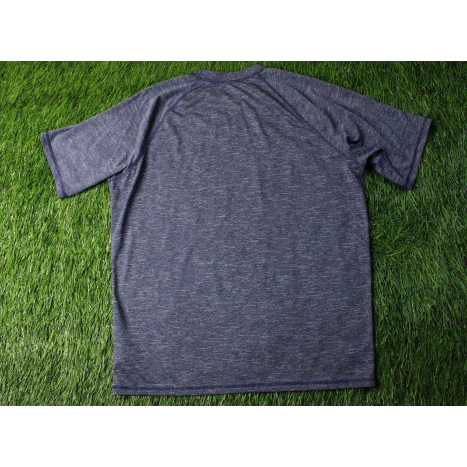 Nike NIKE Swim Dri-Fit Shirt Short Sleeve T-Shirt Jersey Mens L Blue 2019 Nike Swim Dri-Fit Shirt Pattern Solid Size US L / EU 52-54 / 3 - 8 Thumbnail
