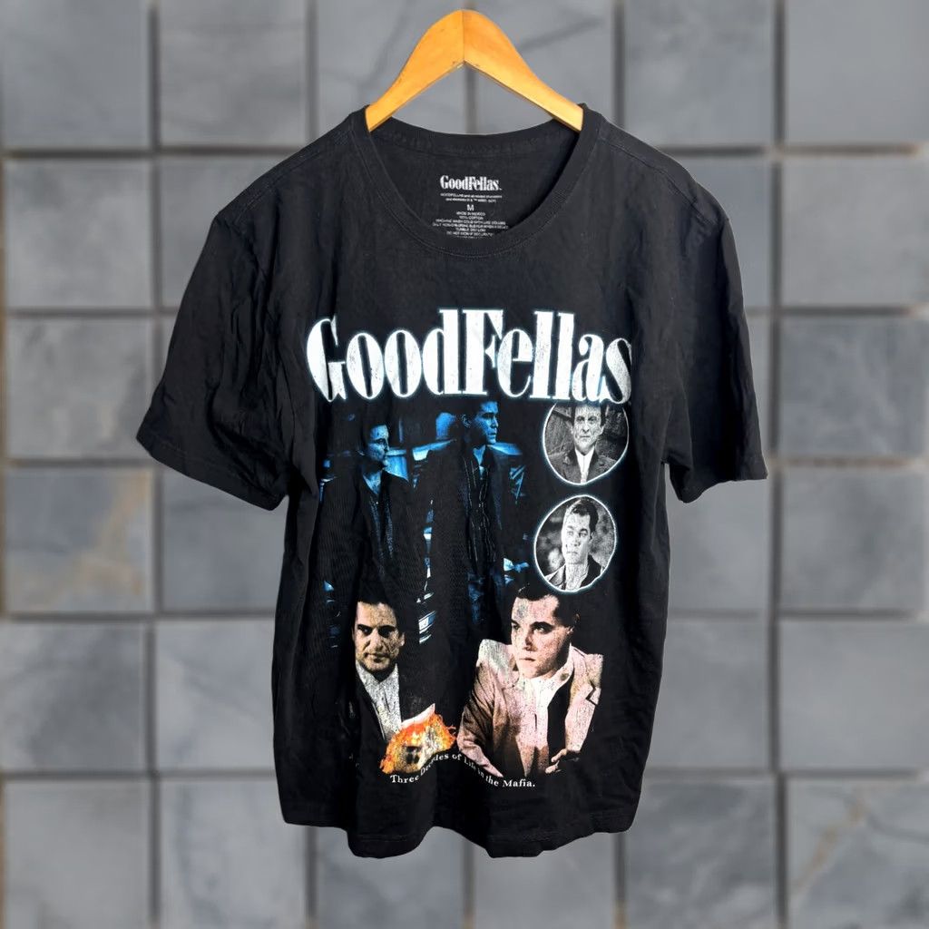 Vintage VINTAGE Goodfellas T-Shirt Black M Adult 80s Movie Mens Size US M / EU 48-50 / 2 - 1 Thumbnail