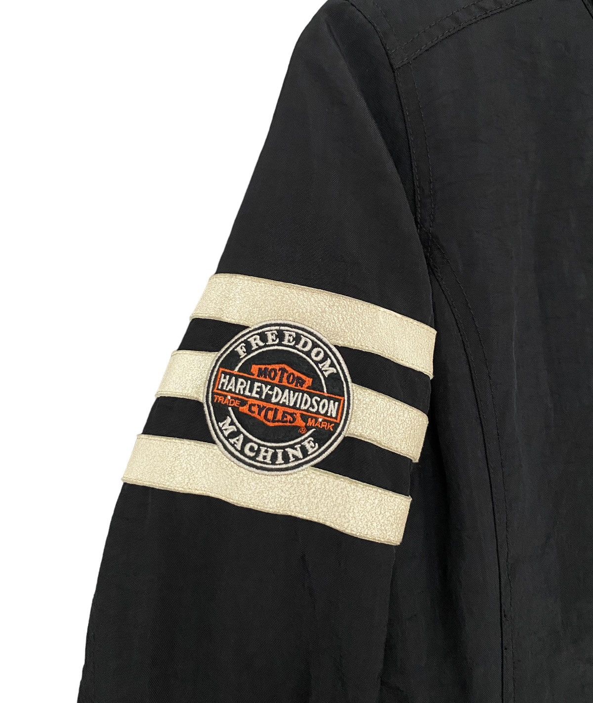 Harley Davidson × Vintage Vintage Brand Harley Davidson Bikers Jacket 2000s Size US S / EU 44-46 / 1 - 5 Thumbnail