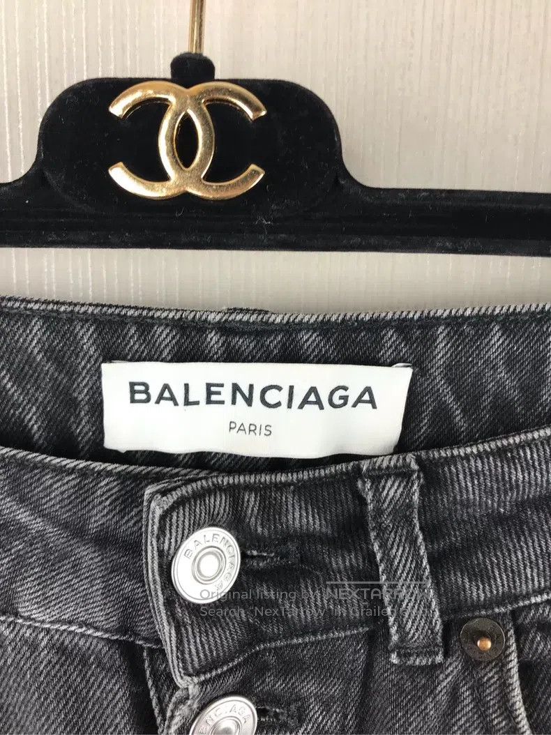 Balenciaga Balenciaga Distressed Denim Jeans Size US 36 / EU 52 - 3 Thumbnail