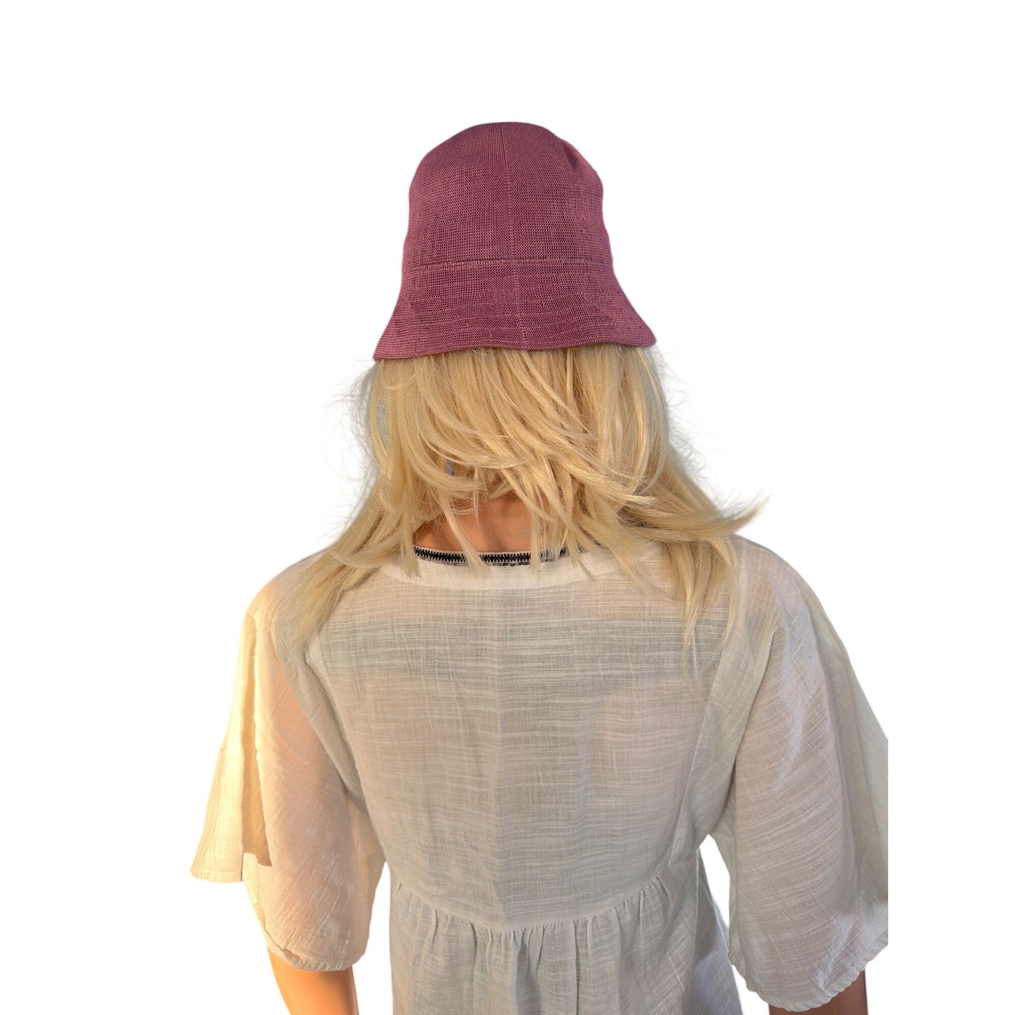 Kangol Kangol OS Embroidered Bucket Hat Floral Rose Pink Vintage HT Size ONE SIZE - 11 Thumbnail