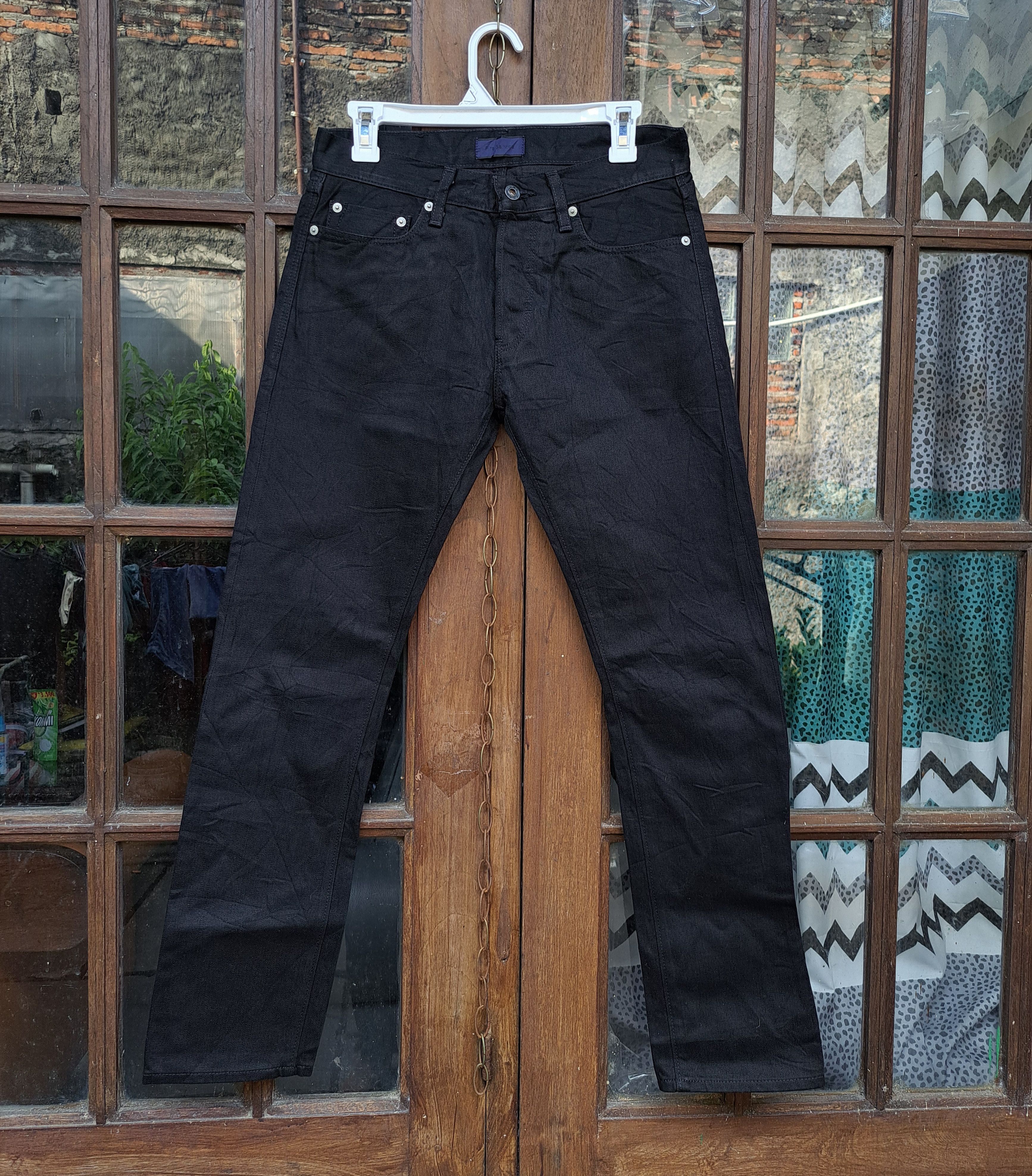 Japanese Brand Fire Service Japan Denim Selvedge Skinny Cut Sz 30 Size US 30 / EU 46 - 1 Thumbnail