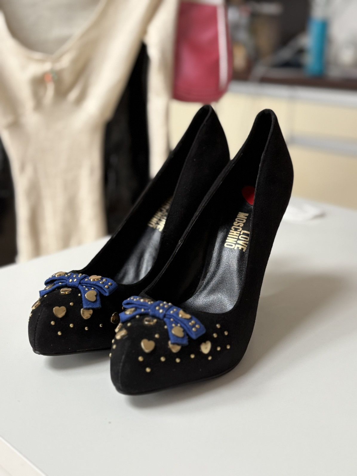 Love Moschino Moschino black high heel 38 Size US 8 / IT 38 - 3 Thumbnail