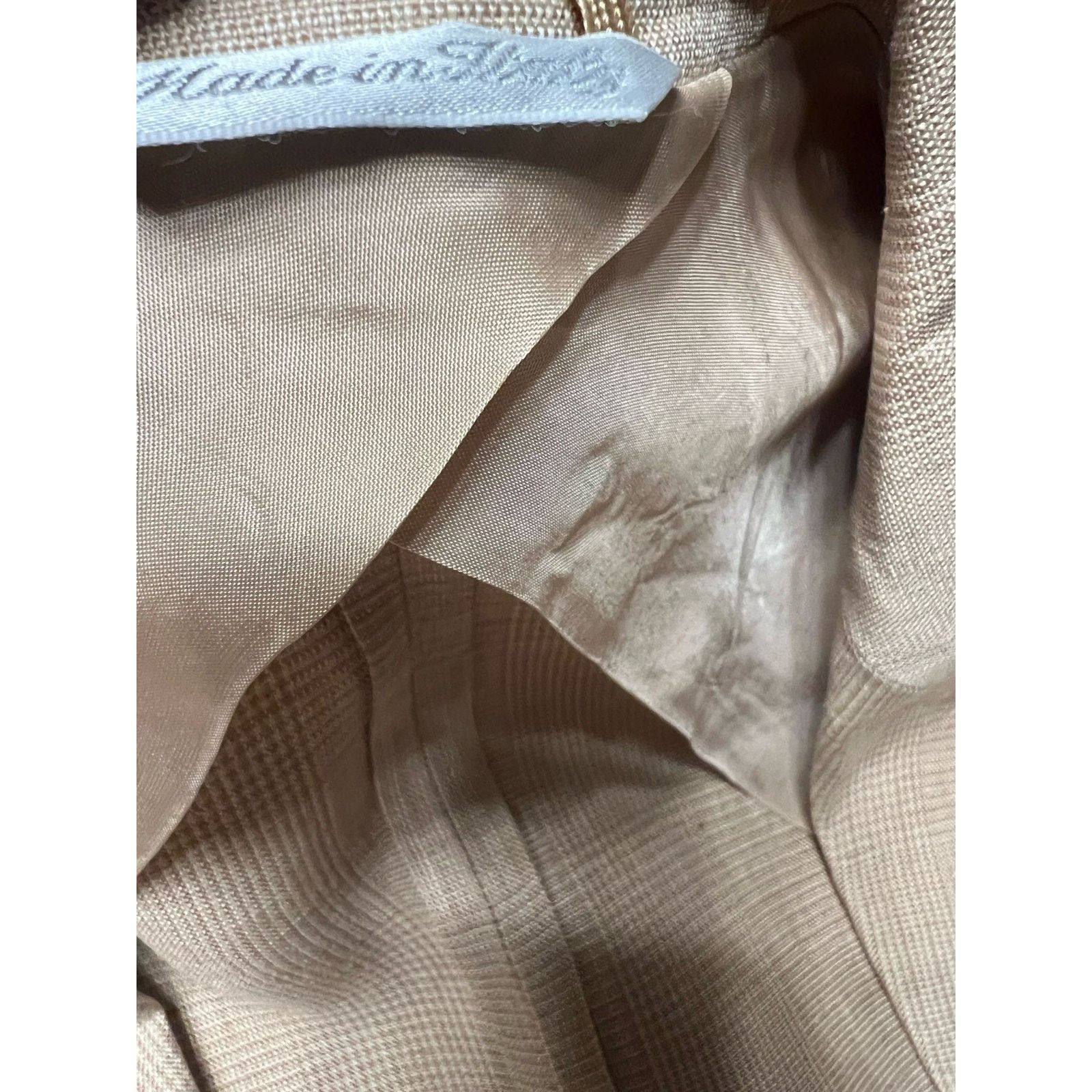 Max Mara Jacket MAX MARA Women Sz. 10 Beige Size L / US 10 / IT 46 - 5 Thumbnail
