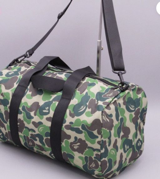 Japanese Brand Brand New Bape Duffel Bag Size ONE SIZE - 4 Thumbnail