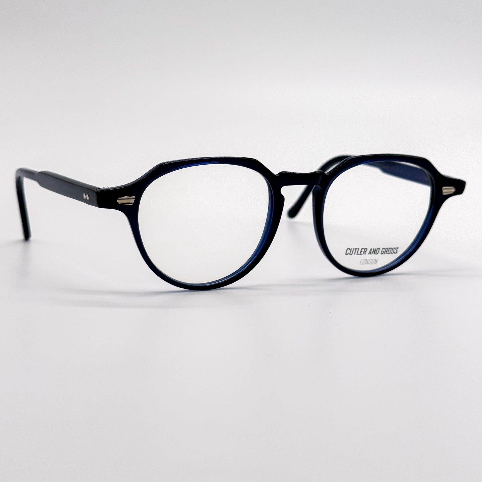 Cutler and Gross NEW CUTLER AND GROSS CG1313V2 003 EYEGLASSES BLUE UNISEX Size ONE SIZE - 4 Thumbnail