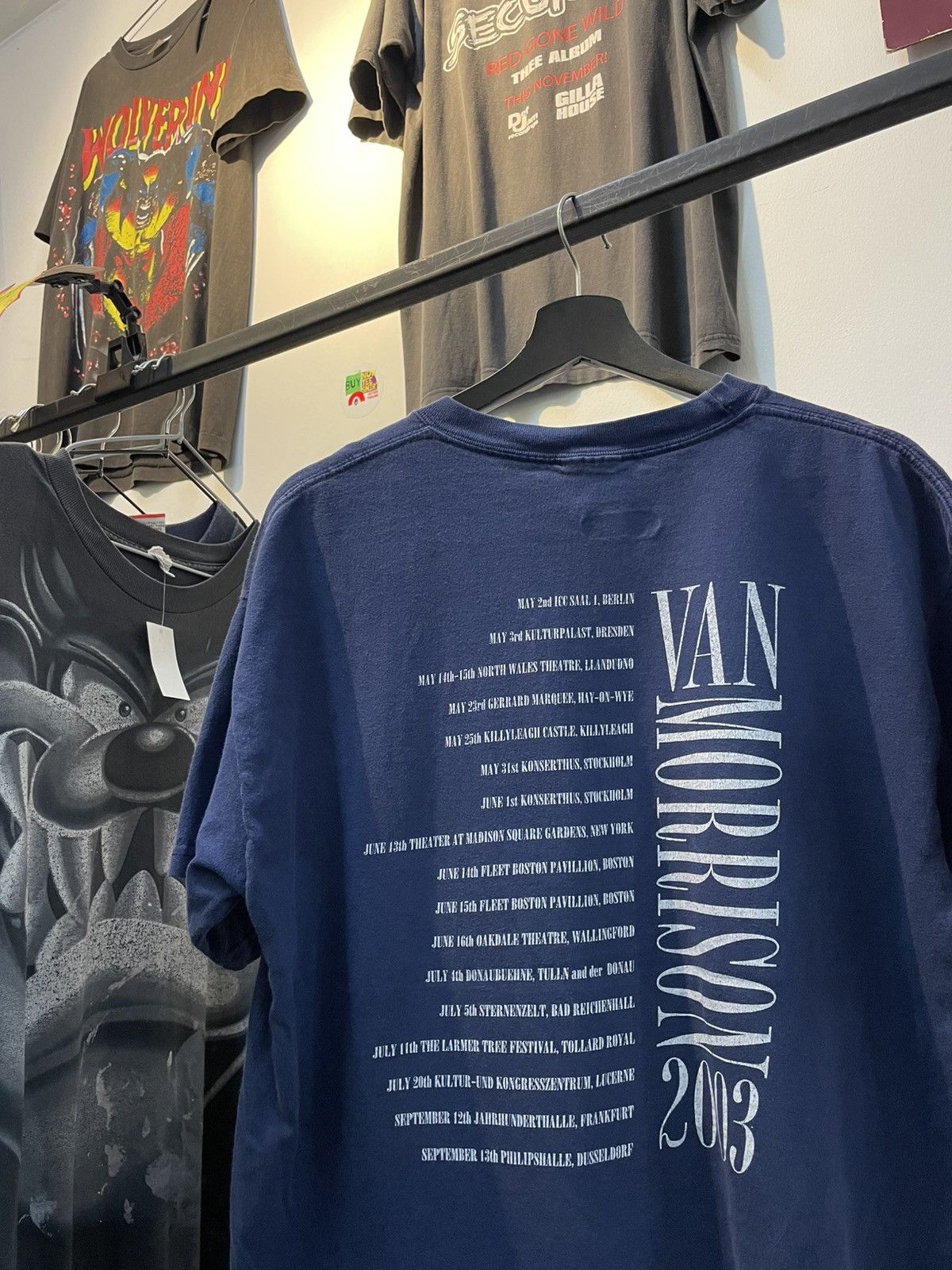 Band Tees × Vintage Van Morrison Size US L / EU 52-54 / 3 - 3 Thumbnail
