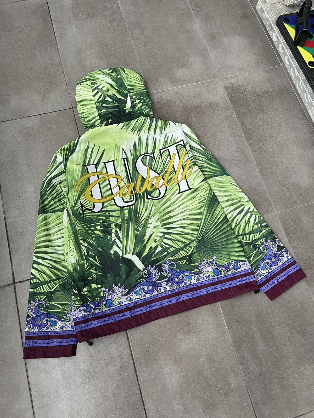 Just Cavalli !DS! FW22 Just Cavalli Eden Foulard Summer Jacket Size US M / EU 48-50 / 2 - 15 Thumbnail