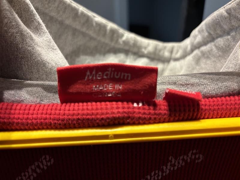 Supreme Supreme 2010 Archive Thermal Lined Zip Up Hoodie Grey Size US M / EU 48-50 / 2 - 2 Thumbnail