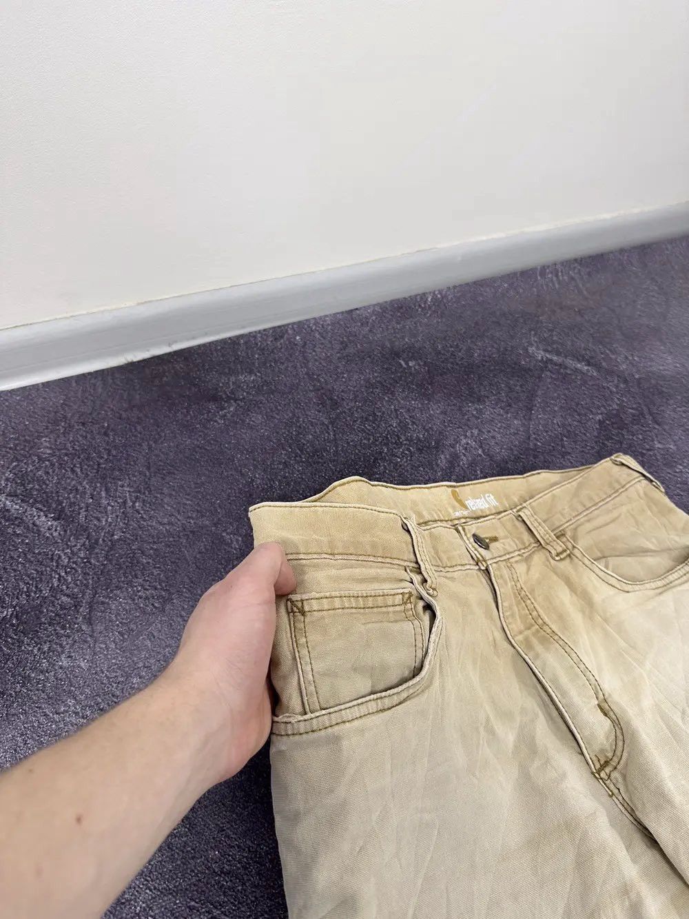Carhartt Vintage Carhartt Opium Faded Relaxed Fit USA Hype Work Pants Size US 34 / EU 50 - 16 Thumbnail