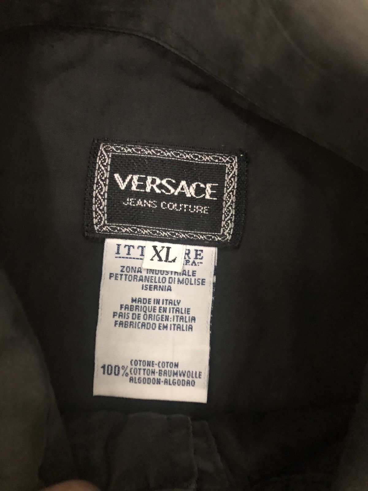 Versace × Vintage Distressed Vintage Versace jeans couture Size US XL / EU 56 / 4 - 5 Thumbnail