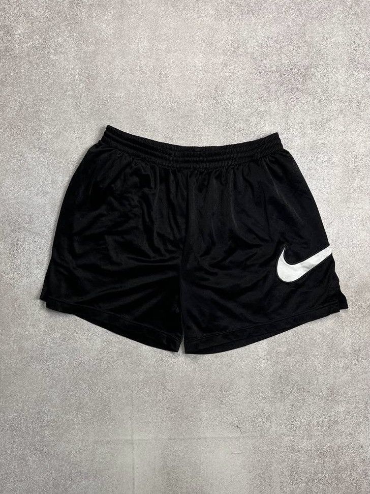 Nike Vintage 90's Nike Big Swoosh Shorts Y2K XL Size US 36 / EU 52 - 1 Thumbnail