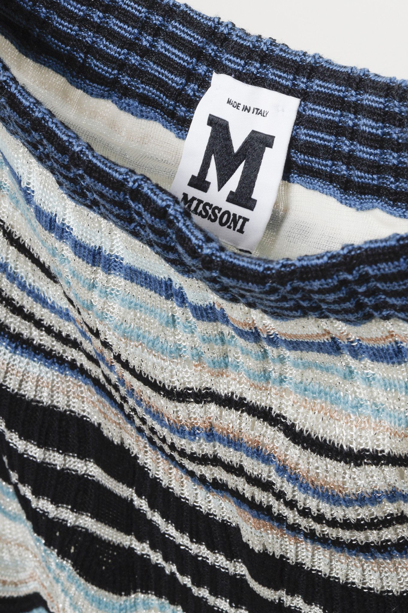 Missoni Missoni Multi Colour Knit Mini Skirt Size 26" / US 2 / IT 38 - 4 Thumbnail