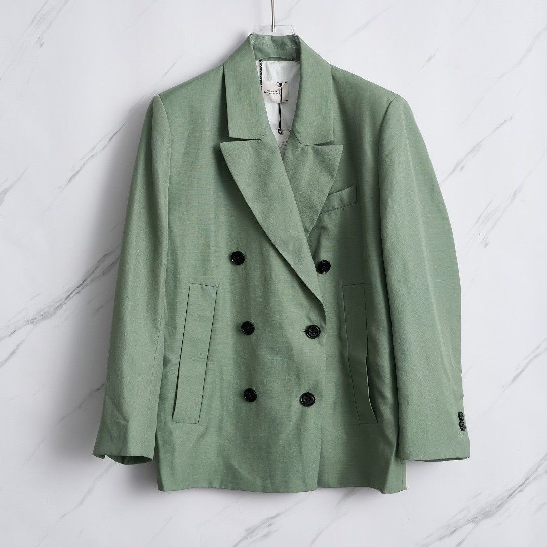 DOROTHEE SCHUMACHER Schumacher Women's Double-Breasted Blazer Size S / US 4 / IT 40 - 1 Thumbnail