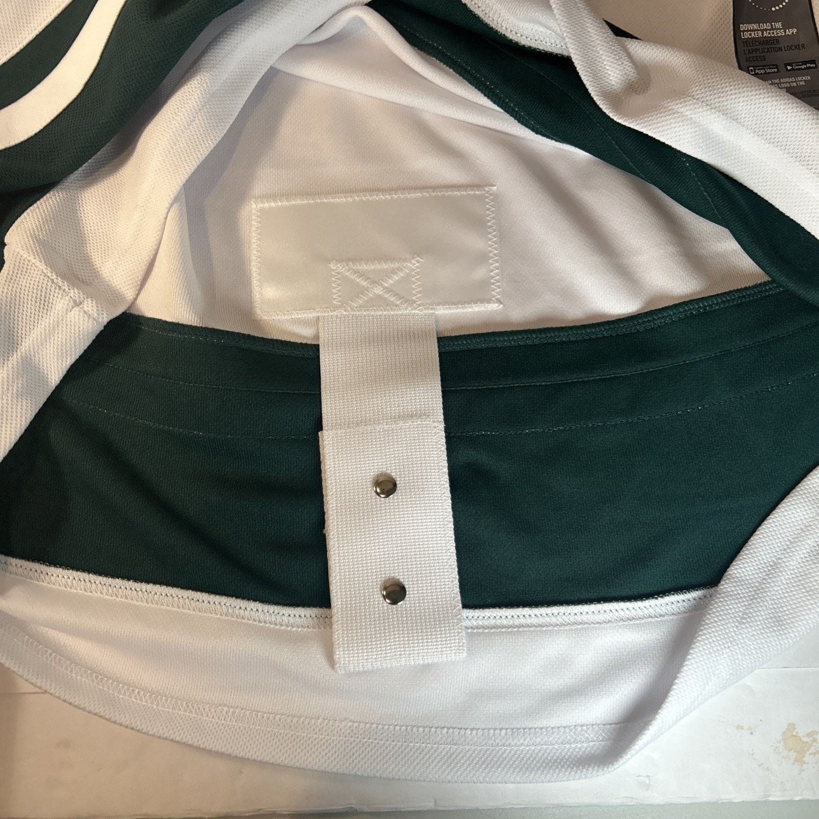 Adidas Adidas Minnesota Wild Climalite Jersey Size 46 Fight Strap Size US M / EU 48-50 / 2 - 8 Thumbnail