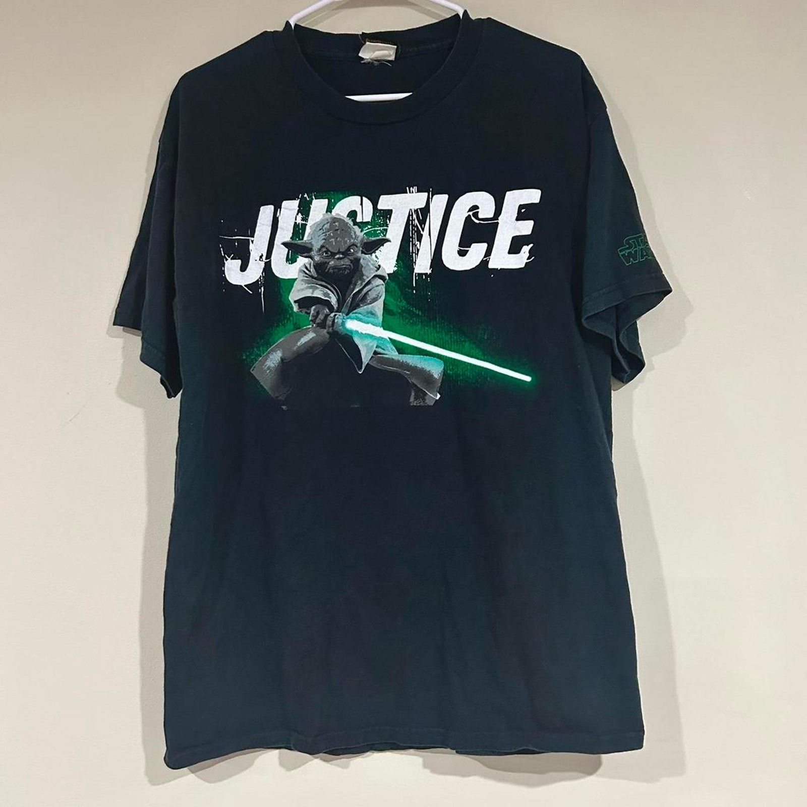 Star Wars Vintage Star Wars Yoda Justice Shirt Size US L / EU 52-54 / 3 - 1 Thumbnail
