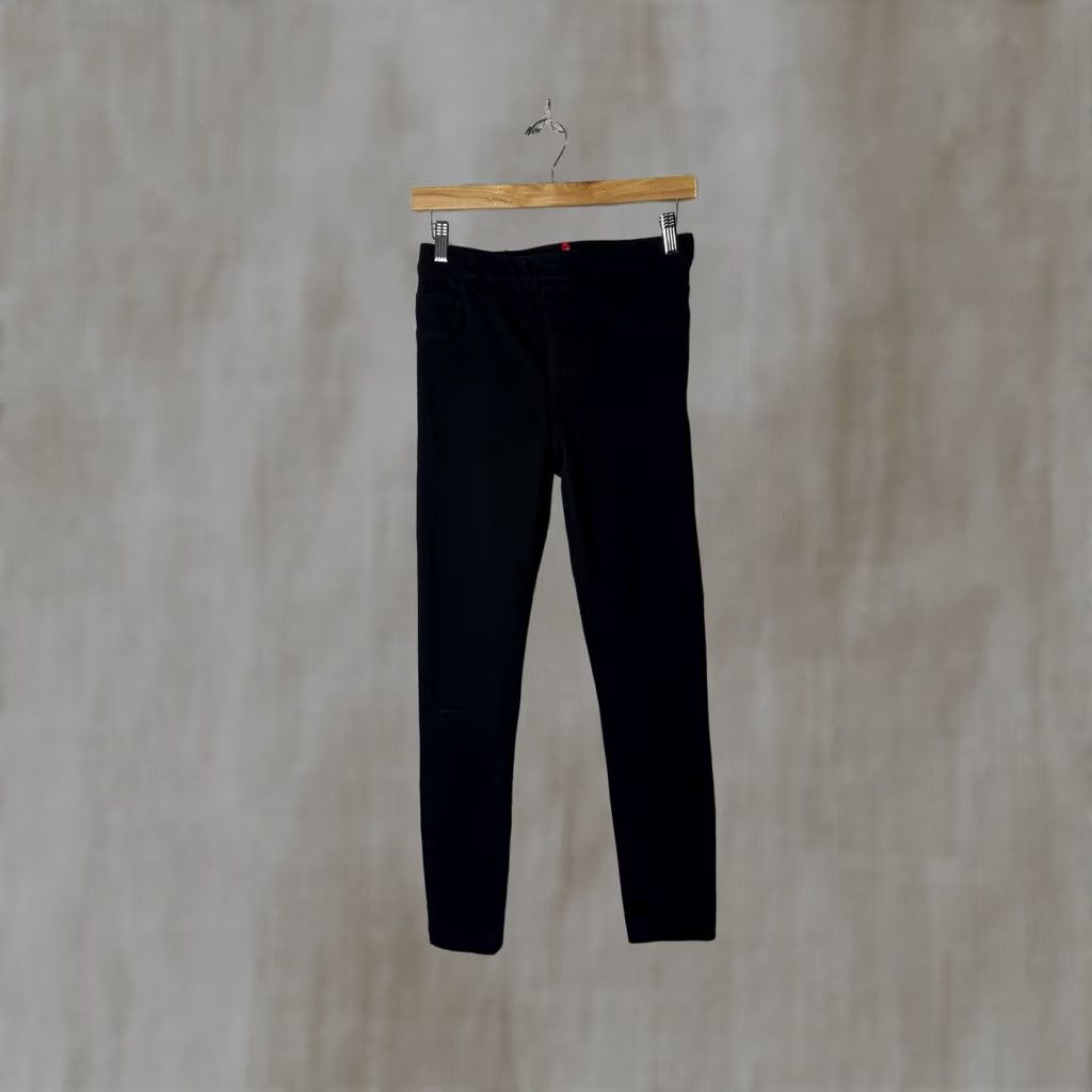 Spanx SPANX Black Leggings Size S Regular Women's Pants Casual Activewear Elastic Waistband 27x25 Size 27" / US 4 / IT 40 - 1 Thumbnail