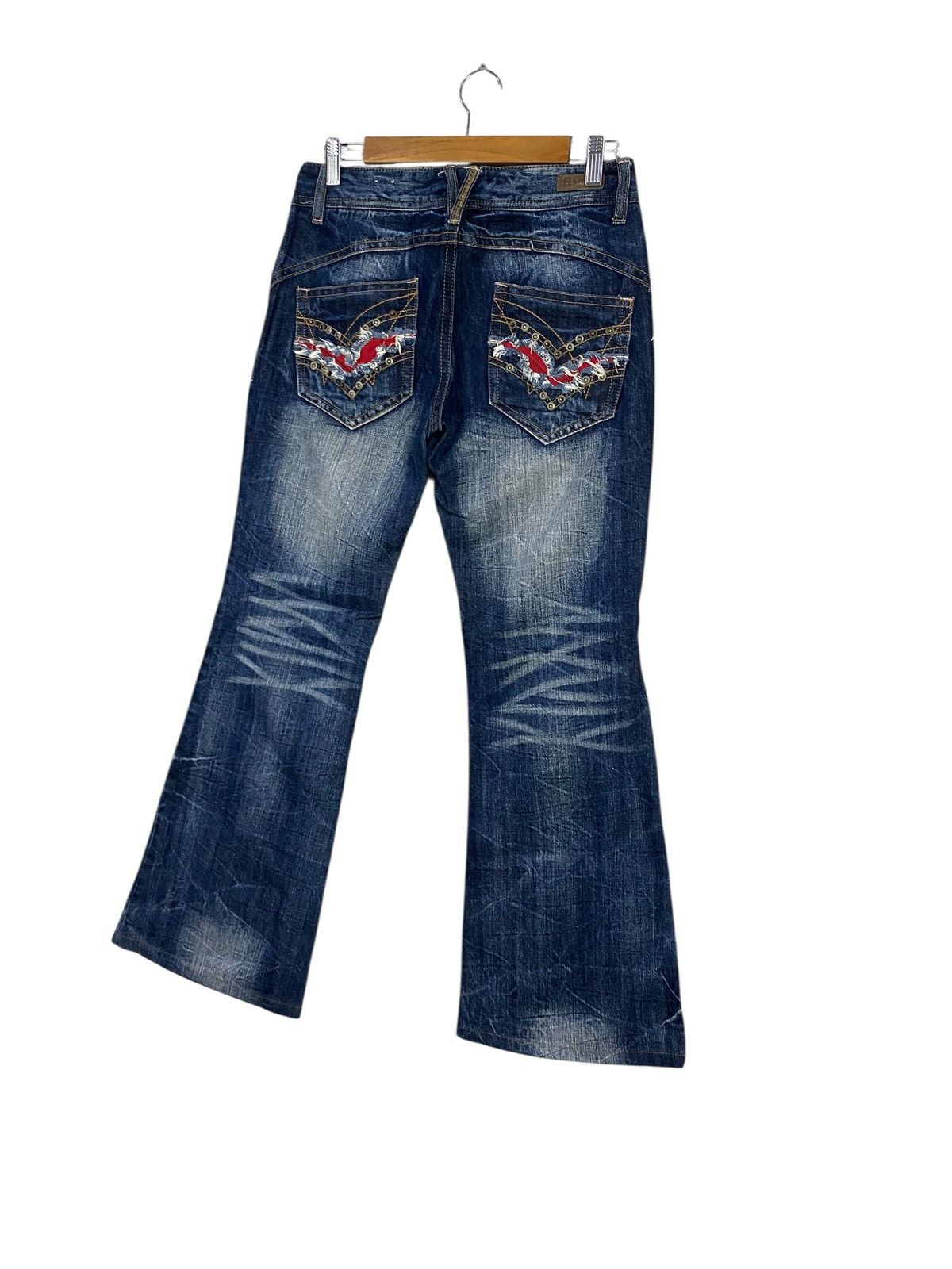 Seditionaries Fiapper punk gothic flared denim very rare Size US 30 / EU 46 - 3 Thumbnail