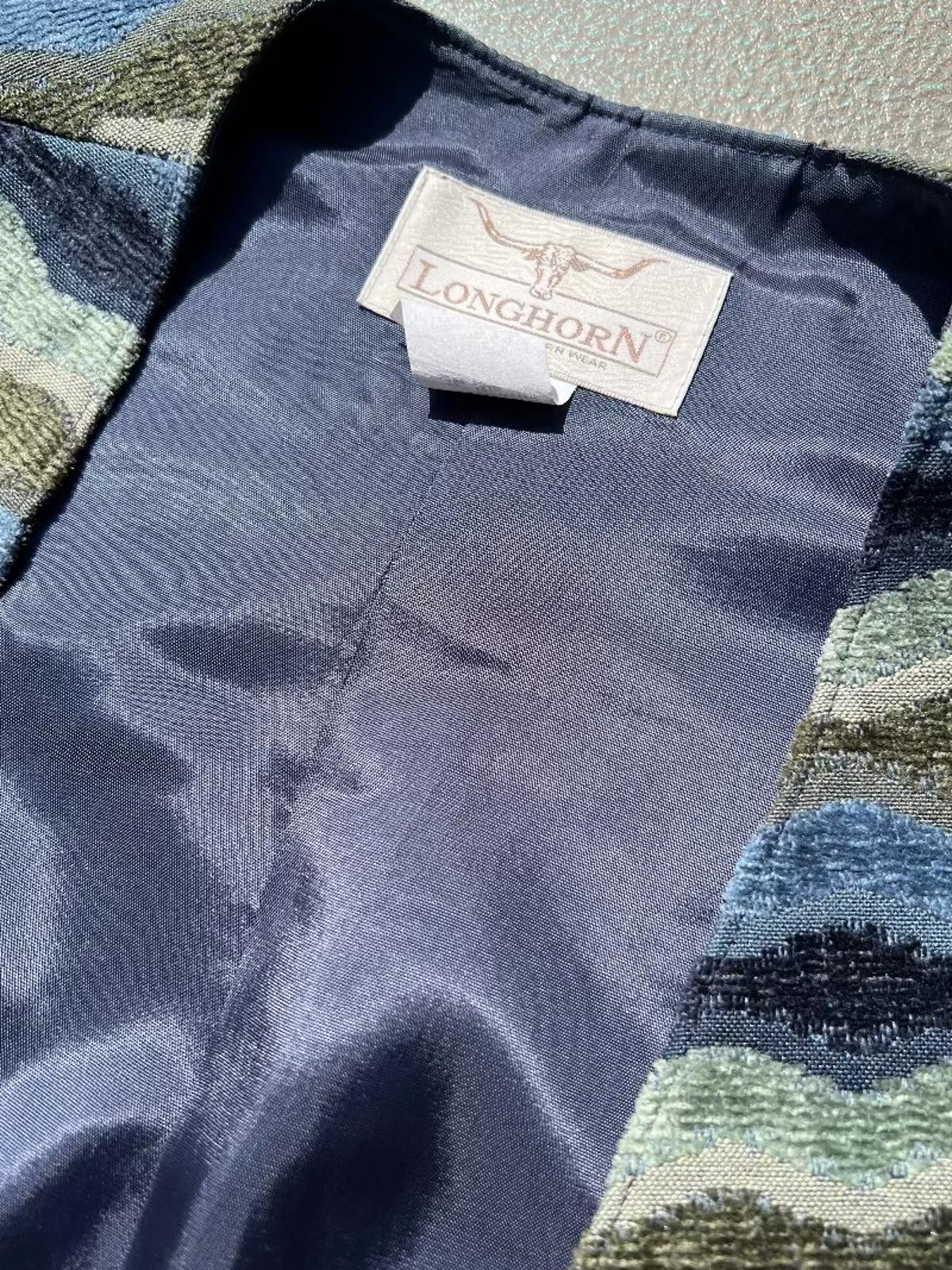 Other Longhorn Wavy Stripe Vest 1970s Revival Size US M / EU 48-50 / 2 - 3 Thumbnail