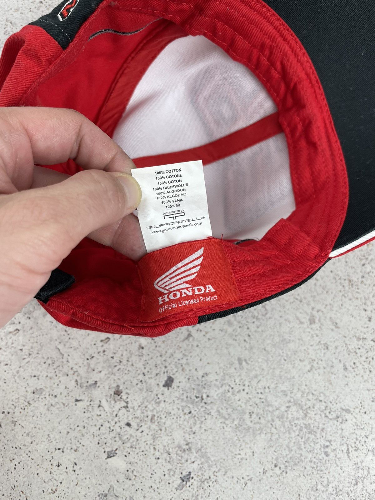 Honda × Vintage Vintage Honda Racing Formula 1 Cap Hat Size ONE SIZE - 8 Thumbnail
