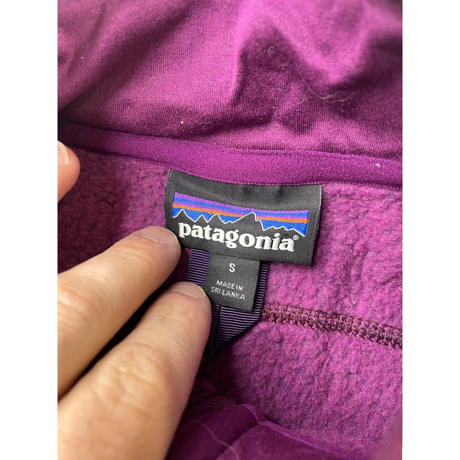 Patagonia Patagonia Vest Women's Better Sweater Heathered Purple Full Zip Casual Fall Winter Size S / US 4 / IT 40 - 2 Thumbnail