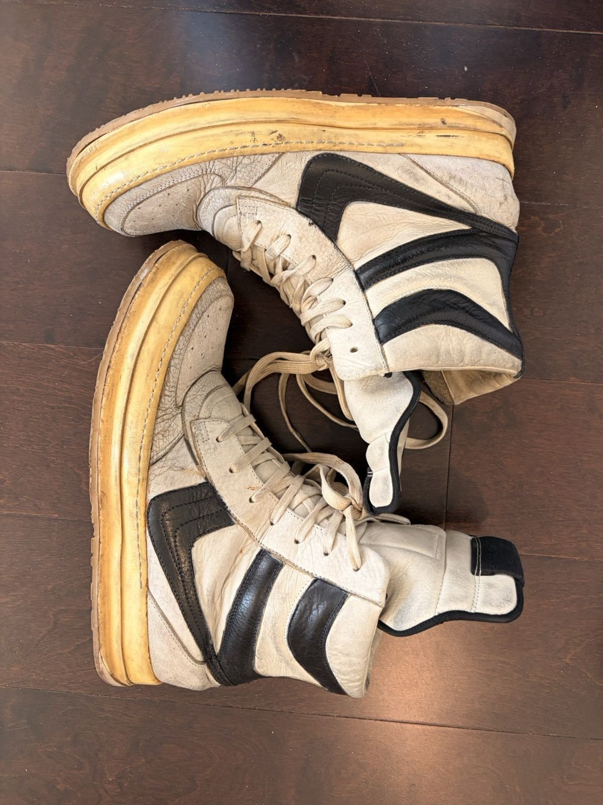 Rick Owens Milk dunks Size US 9 / EU 42 - 2 Thumbnail