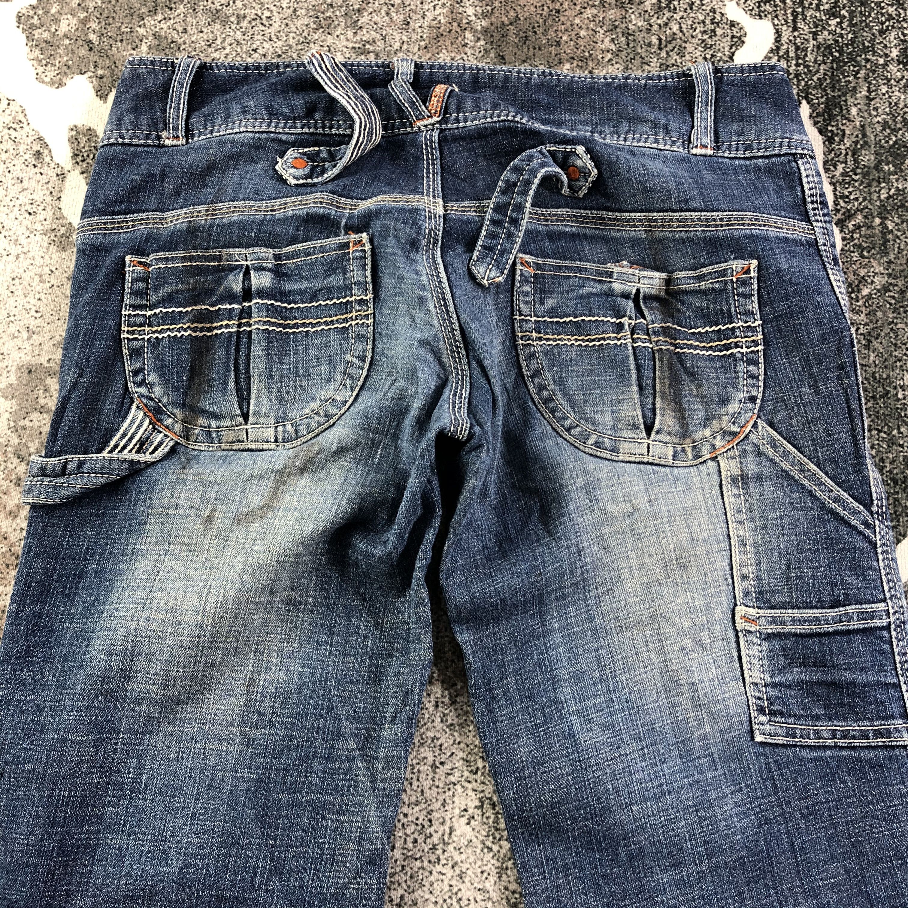 Japanese Brand Japanese Brand OWW Jeans Carpenter Flare Denim KJ1577 Size 32" / US 10 / IT 46 - 4 Thumbnail