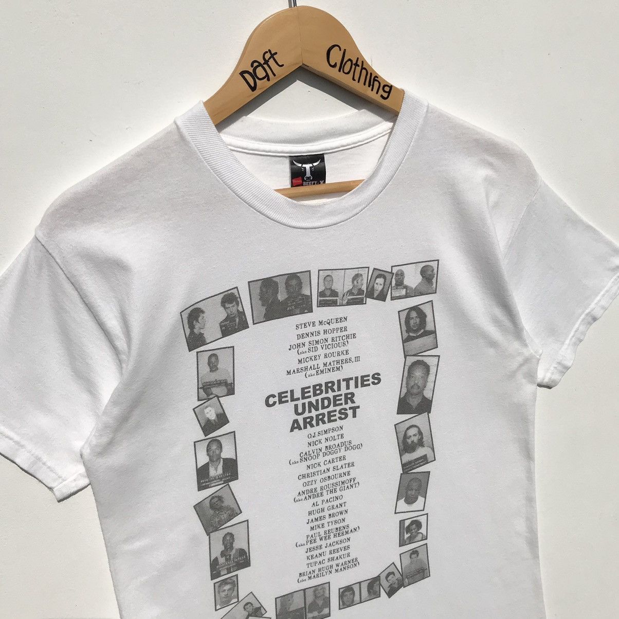 Vintage Vintage Celebrities Under Arrest Shirt Size US S / EU 44-46 / 1 - 6 Thumbnail