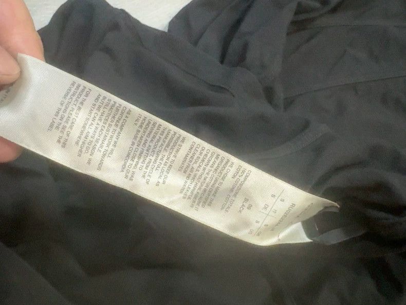 Rick Owens rick owens Splicing structure short sleeves Size US S / EU 44-46 / 1 - 6 Thumbnail