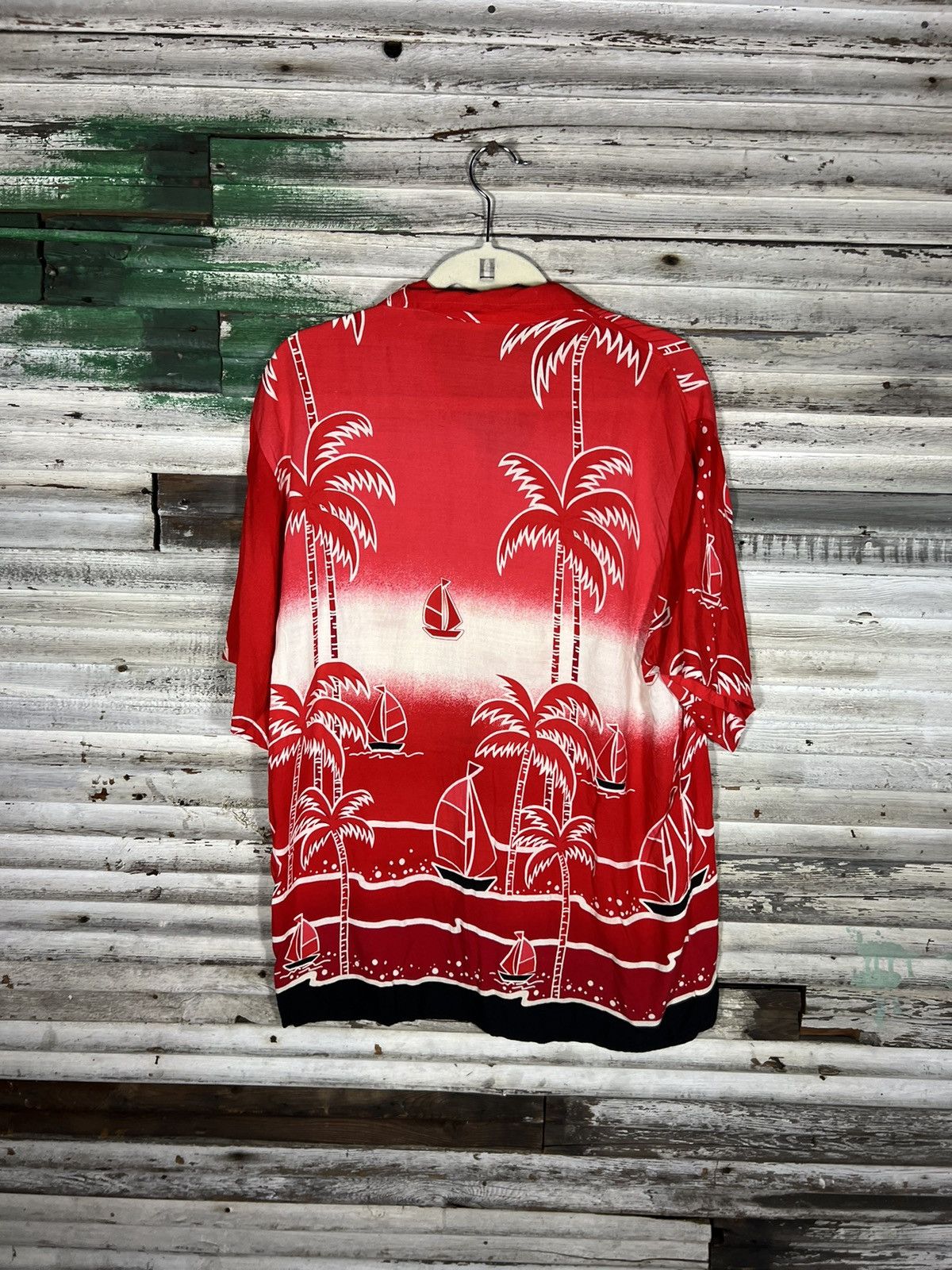 Vintage Vintage Hawaiian Shirt Size US XL / EU 56 / 4 - 2 Thumbnail
