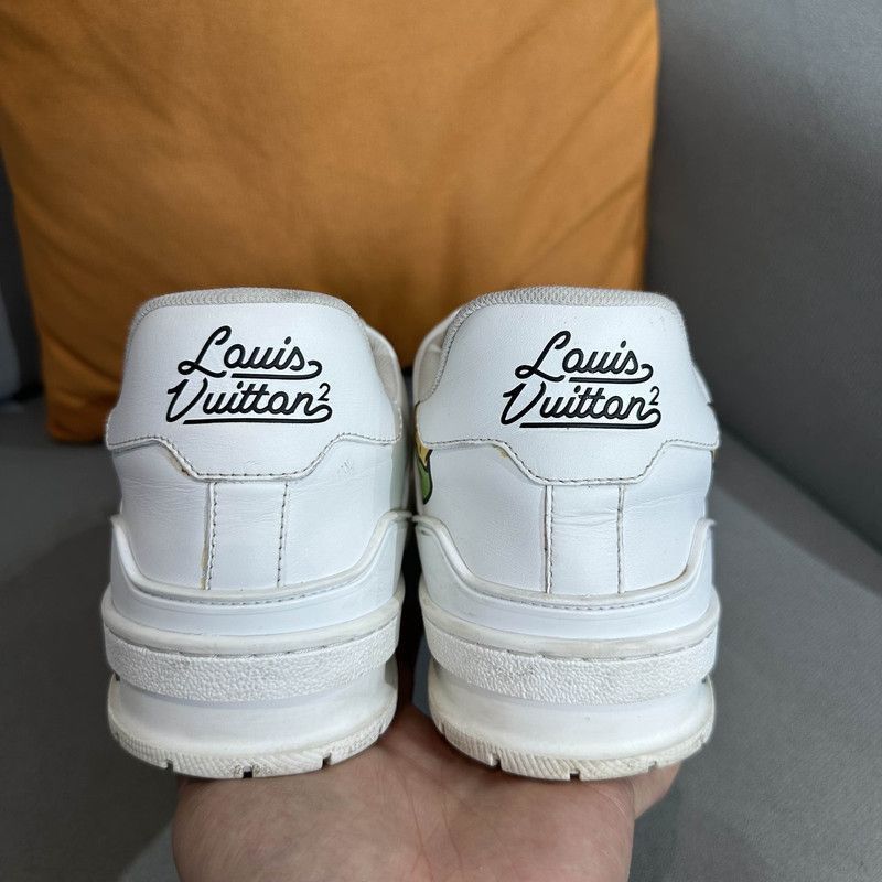 Louis Vuitton Nigo x Louis Vuitton White Trainer Sneakers -2508 Size US 8 / EU 41 - 3 Thumbnail