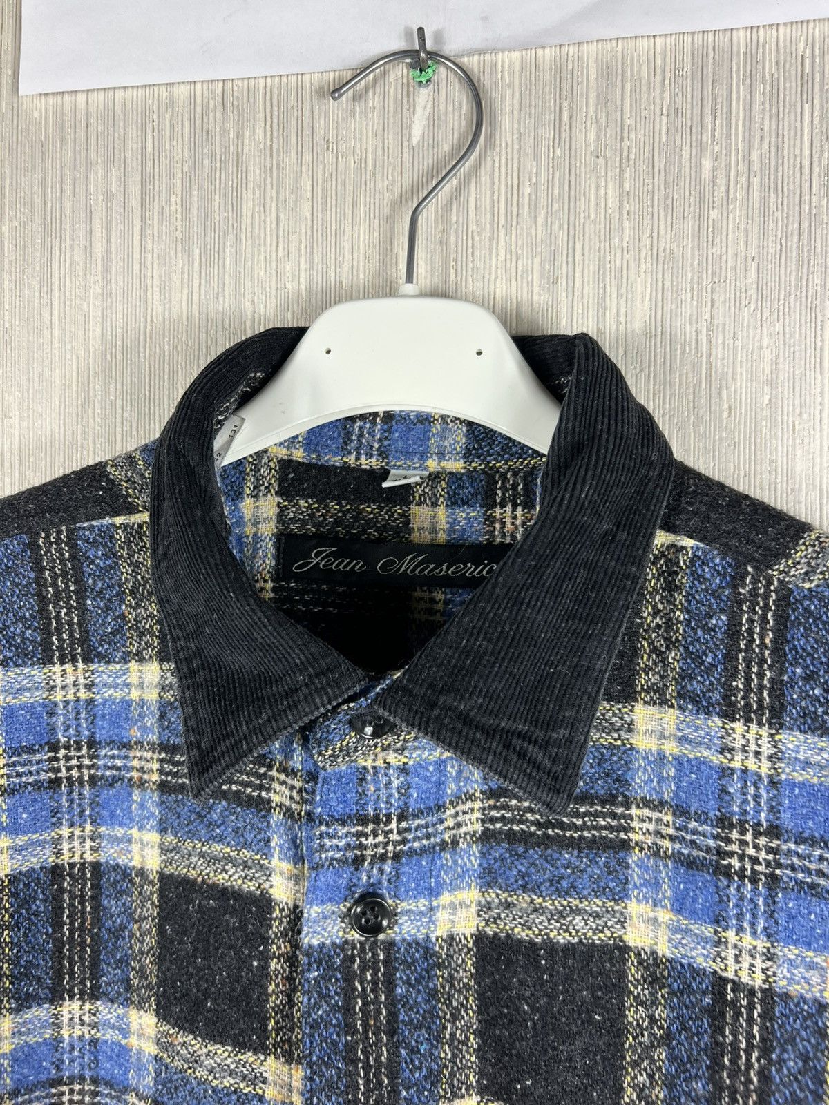 Kapital Vintage 90s Jean Maseric plaid knitted checked shirt retro Size US L / EU 52-54 / 3 - 11 Thumbnail