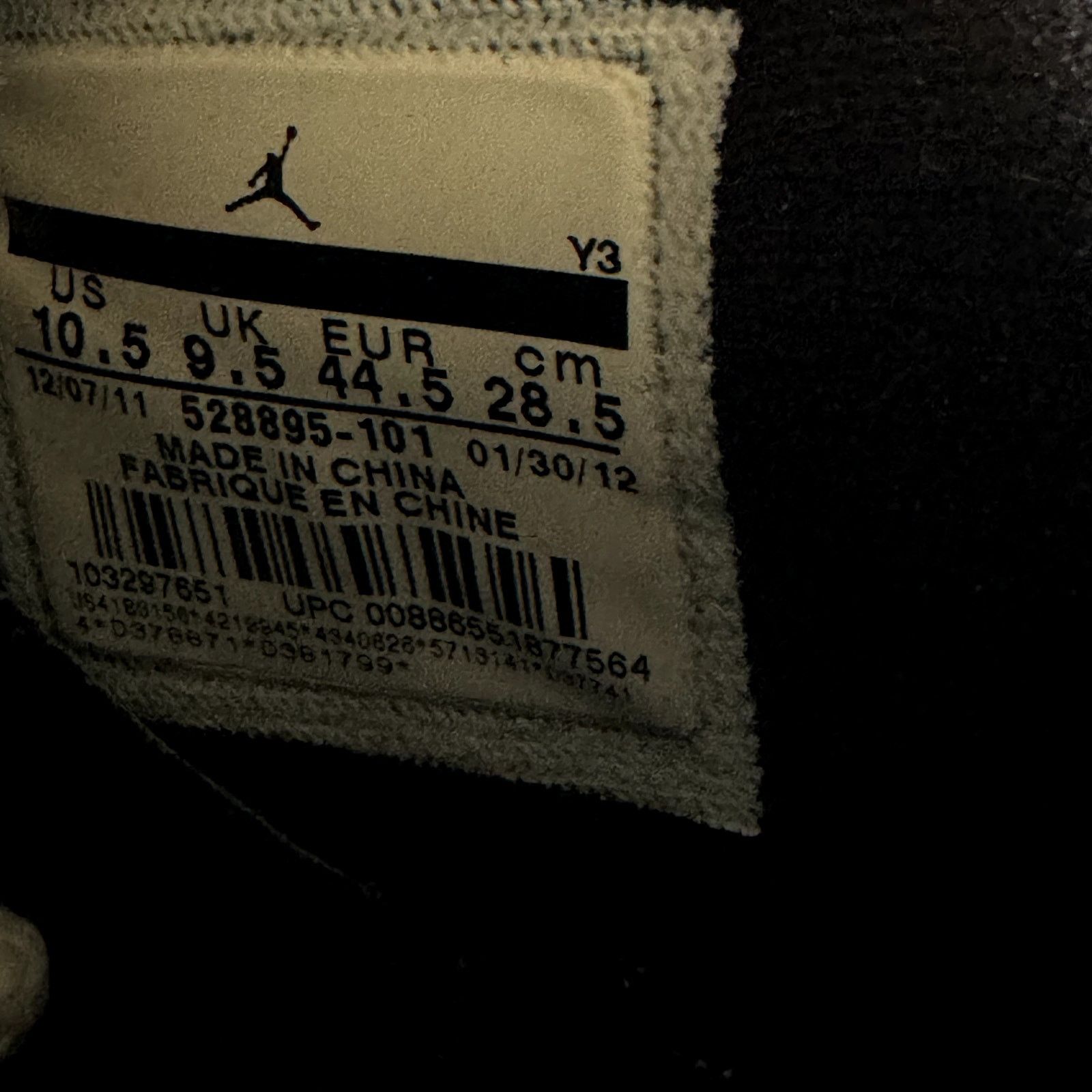 Jordan Brand × Nike Size 10.5 Air Jordan 11 Retro Low Cherry Bottom Men's Shoes Size US 10.5 / EU 43-44 - 8 Thumbnail