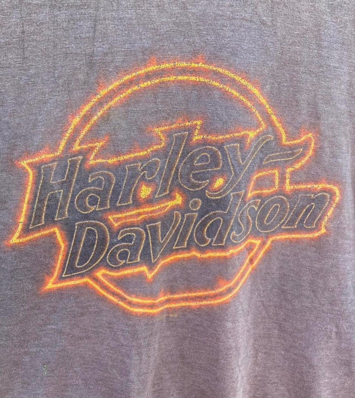 Harley Davidson Vintage Harley-Davidson Gray Graphic Tee Size 2XL Size US XXL / EU 58 / 5 - 4 Thumbnail