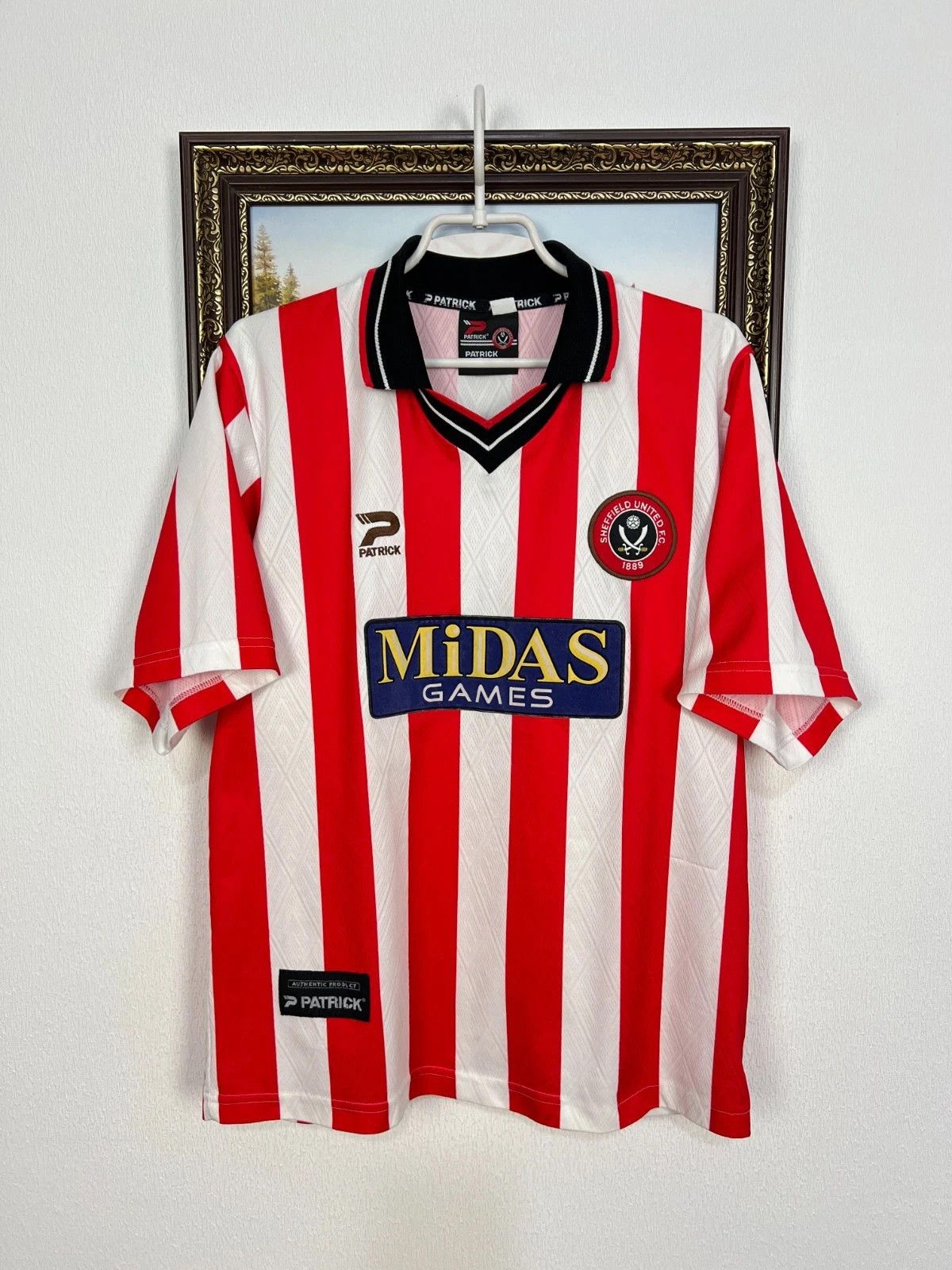 Vintage Sheffield United football shirt 2000 Jersey Mens Trikot Size US M / EU 48-50 / 2 - 1 Thumbnail