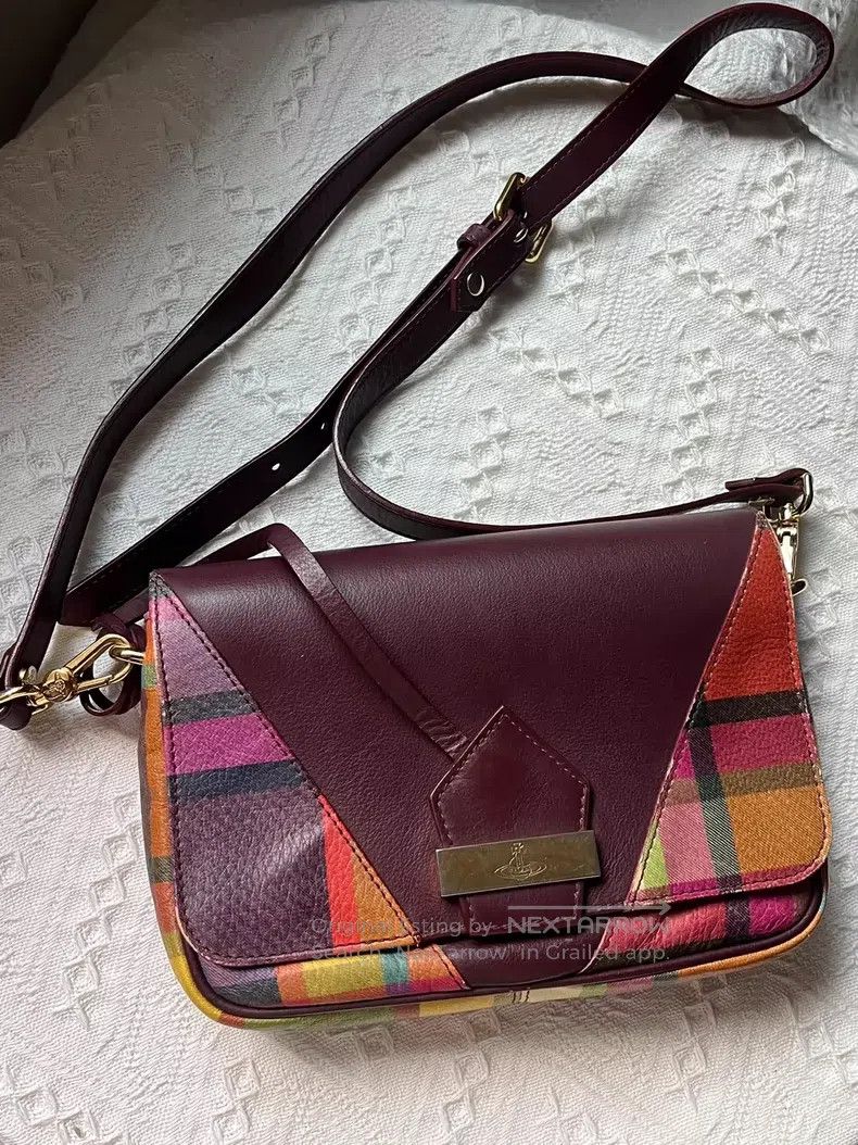 Vivienne Westwood Vivienne Westwood size os Plaid Messenger Bag Size ONE SIZE - 1 Thumbnail
