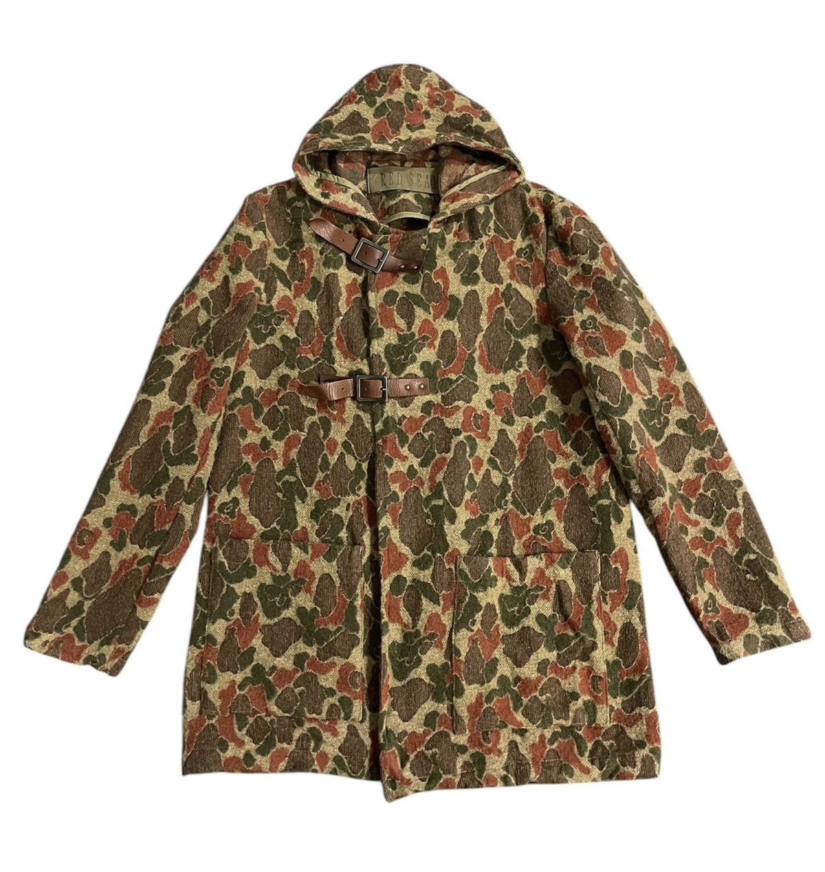 URBAN RESEARCH DOORS × Vintage Vintage Red Seam Urban Research Duck Camo Jacket Size US L / EU 52-54 / 3 - 1 Thumbnail