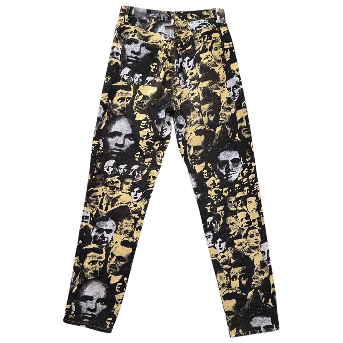 Jean Paul Gaultier Jean Paul GAULTIER 1992AW Face Printed Vest & Pants Set-up Size US 44 / EU 60 - 21 Thumbnail