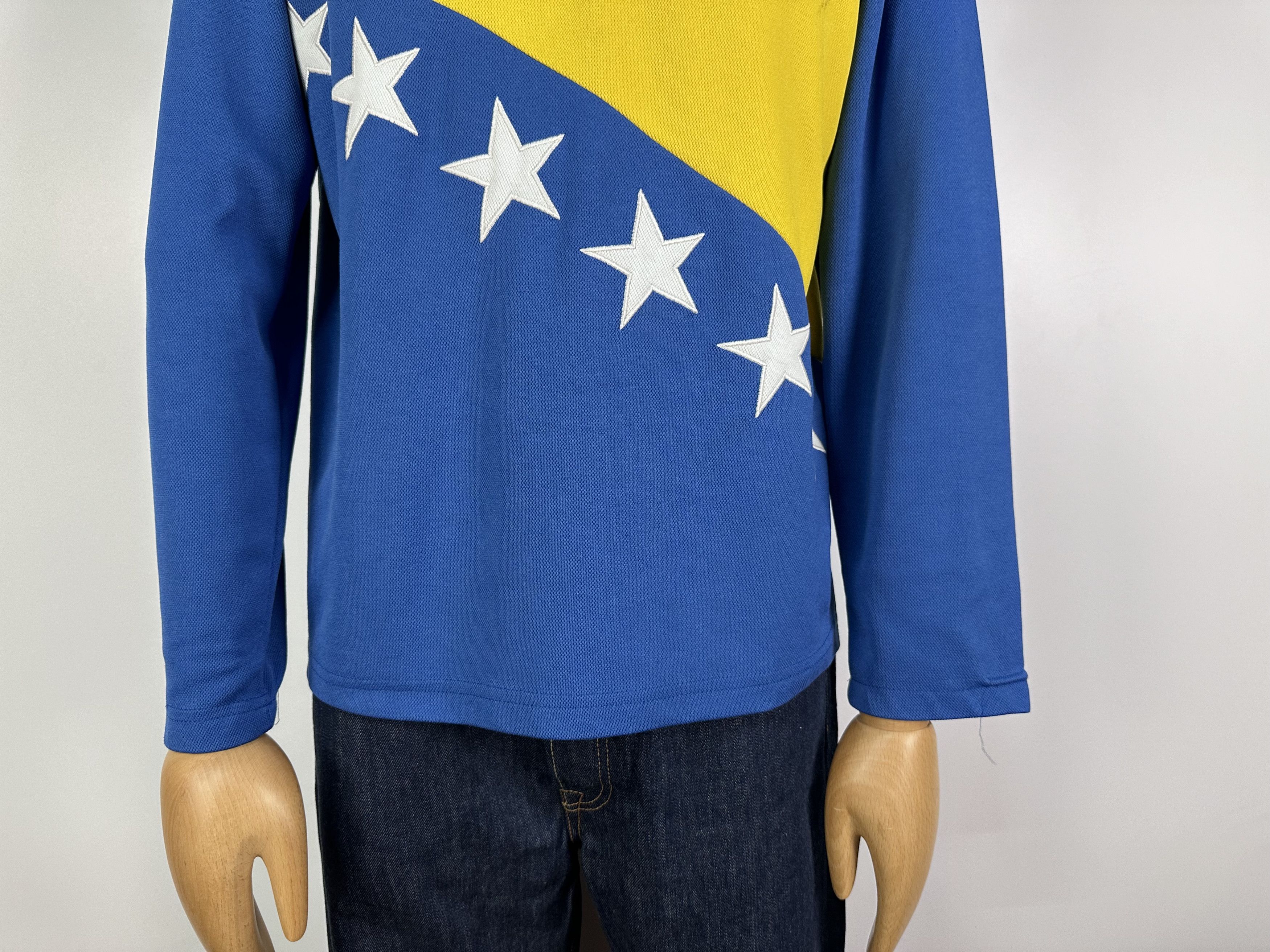 Vintage Vintage Bosna I Hercegovina Football Training Sweatshirt Size US M / EU 48-50 / 2 - 4 Thumbnail