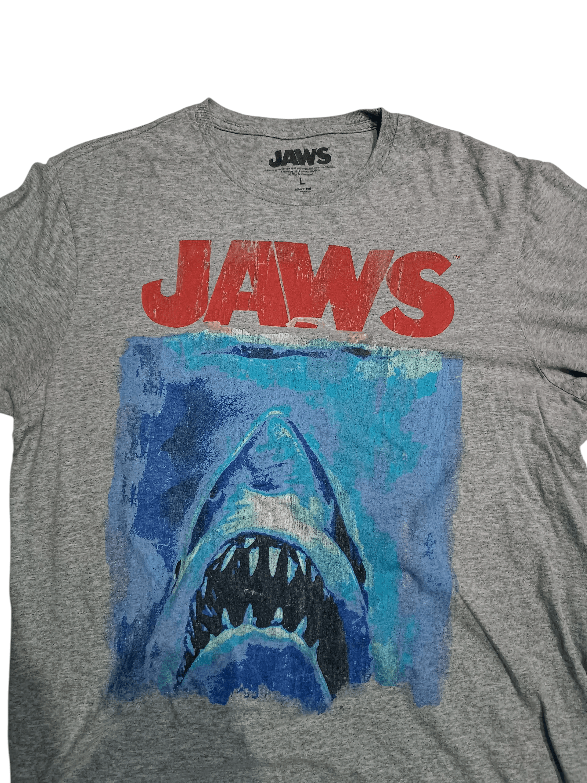 Other Vintage T-Shirt Jaws Movie Size US L / EU 52-54 / 3 - 3 Thumbnail