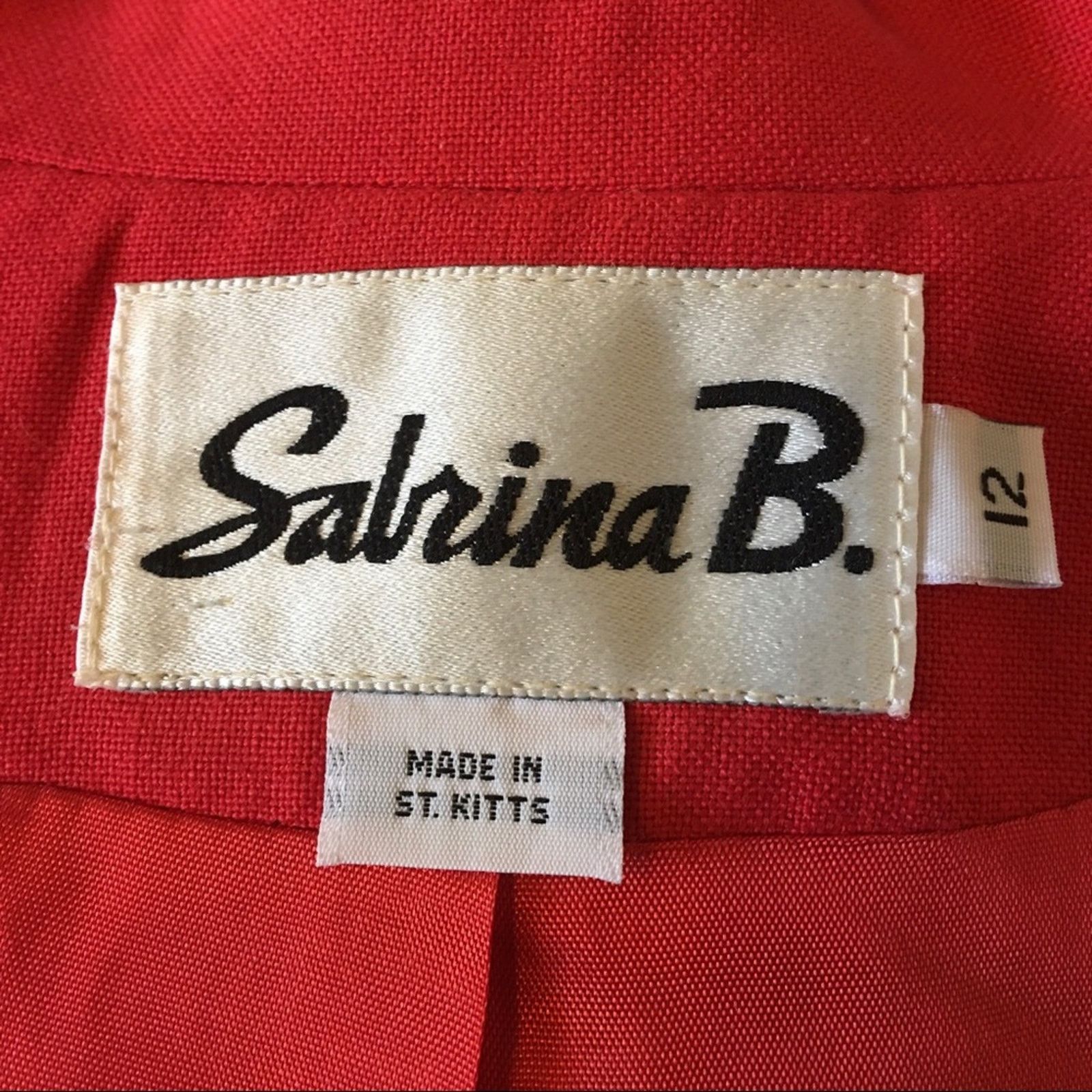 Vintage Vintage 70s Sabrina B. coral pink lined blazer Size XL / US 12-14 / IT 48-50 - 6 Thumbnail