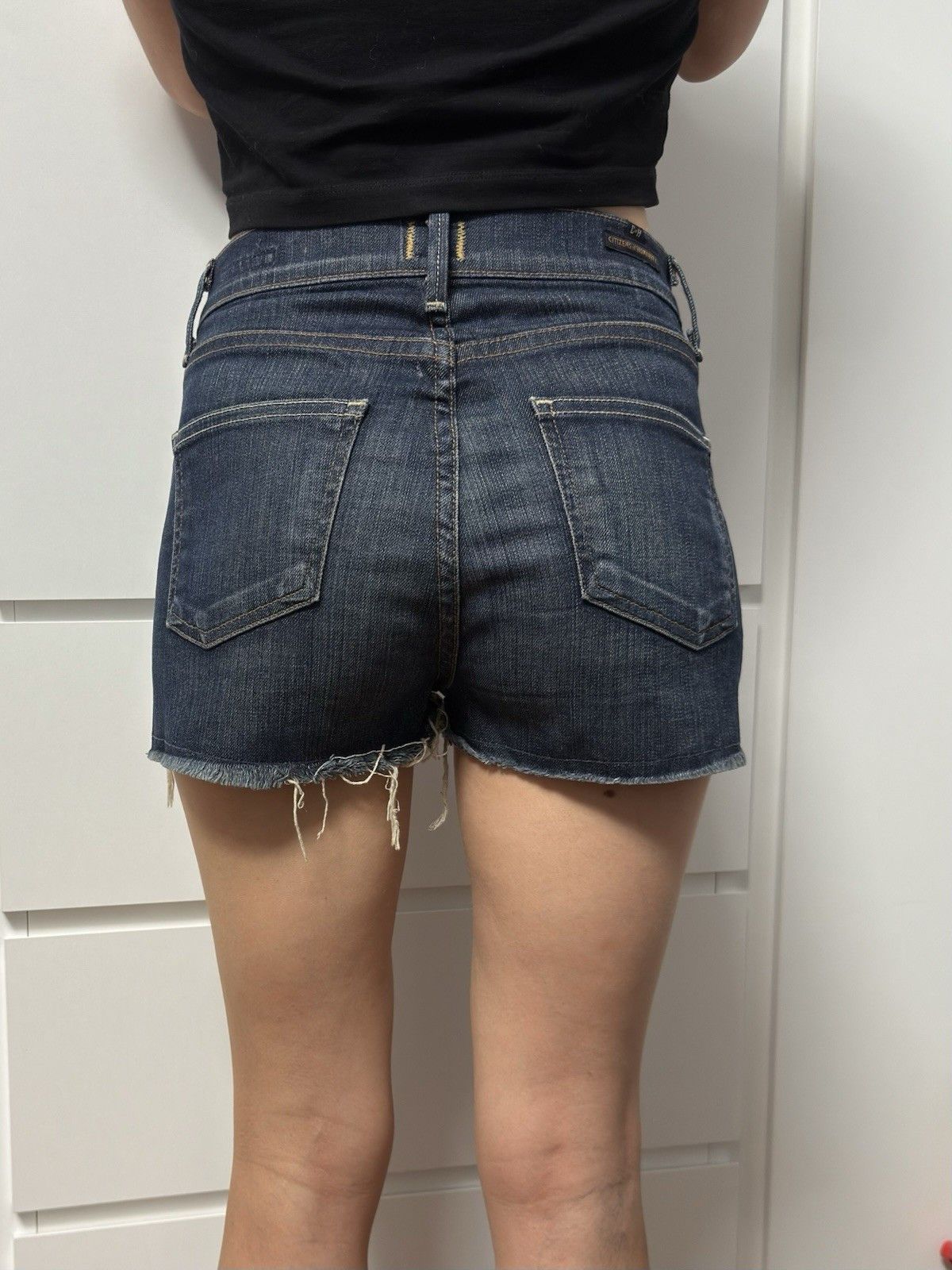 Citizens Of Humanity Citizens Of Humanity Boogie Denim Shorts Mid Rise Size 25 Size 25" / US 0 / IT 36 - 7 Thumbnail
