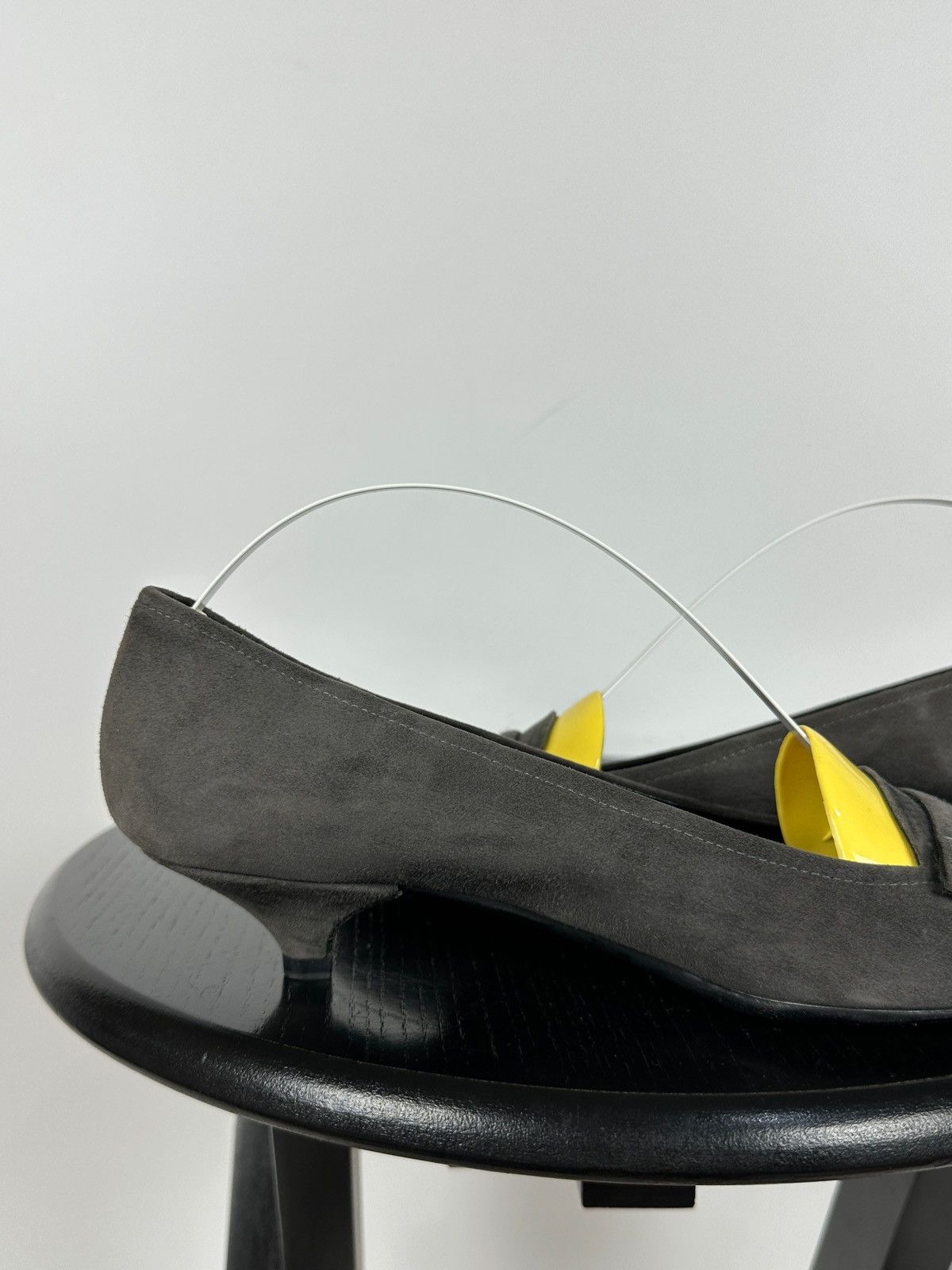Prada Prada Gray Suede Loafers Moccasins Slip-On Shoes Size US 6.5 / IT 36.5 - 18 Thumbnail