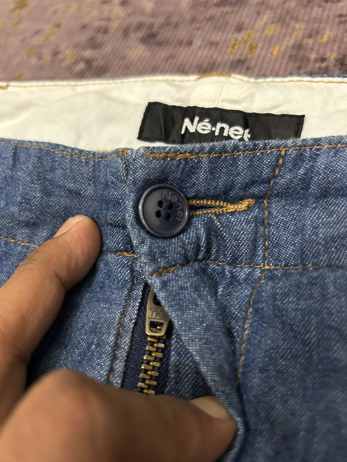 Ne-Net Ne-Net Issey Miyake Star Pocket Pants Size US 32 / EU 48 - 11 Thumbnail